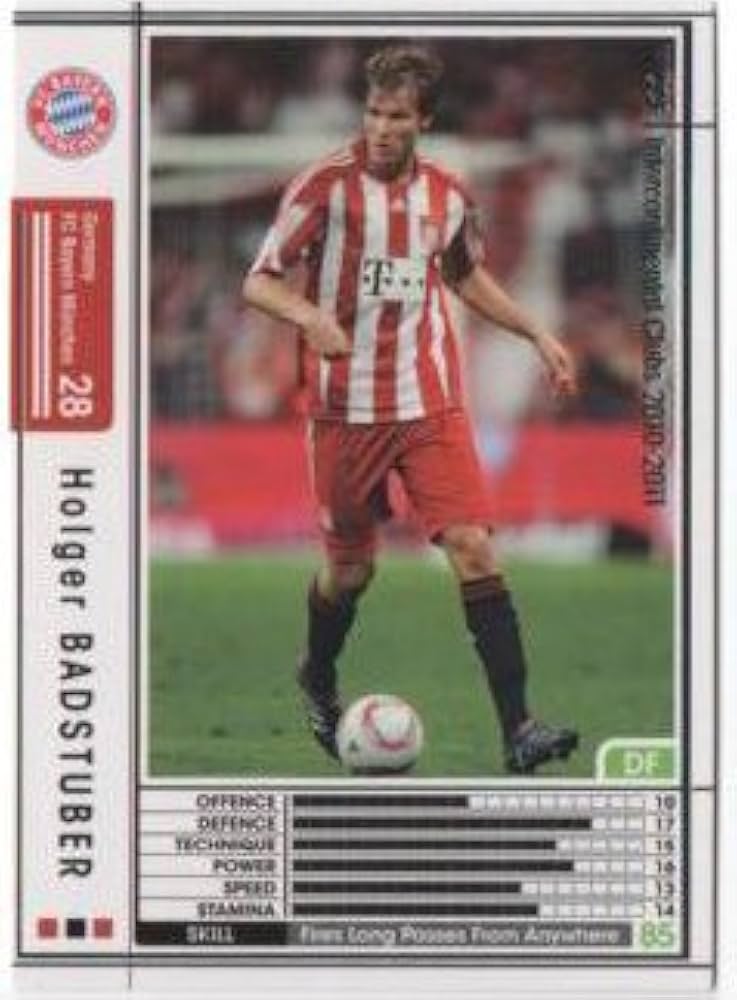 WCCF 優良白 ホルガー・バドシュトゥバー Amazon.co.jp: WCCF/10-11/バイエルン・ミュンヘン/白/146/ホルガー